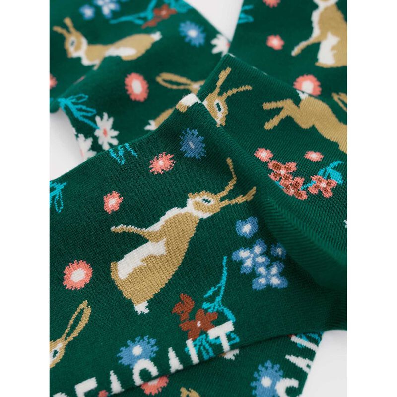 Seasalt Cornwall Bamboo Arty Socks - Hares Leap Dark Wreckage image number 1